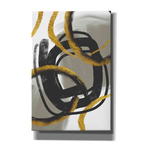 Image of 'Gold Meets Neutrals IV' by Andrea Haase Giclee Canvas Wall Art