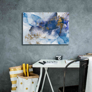 'Alcohol Ink Fantasy VI' by Andrea Haase Giclee Canvas Wall Art,26 x 18
