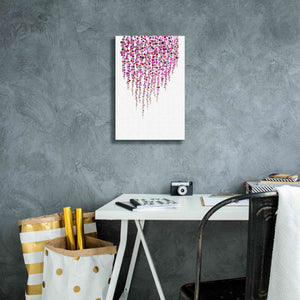 'Fancy Dots Pink' by Andrea Haase Giclee Canvas Wall Art,12 x 18