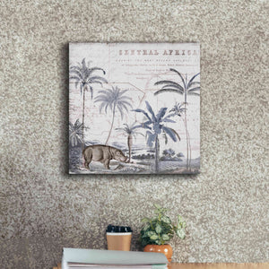 'Hippo Adventure' by Andrea Haase Giclee Canvas Wall Art,18 x 18