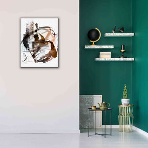 'Story Of Passion Brown' by Andrea Haase Giclee Canvas Wall Art,26 x 34