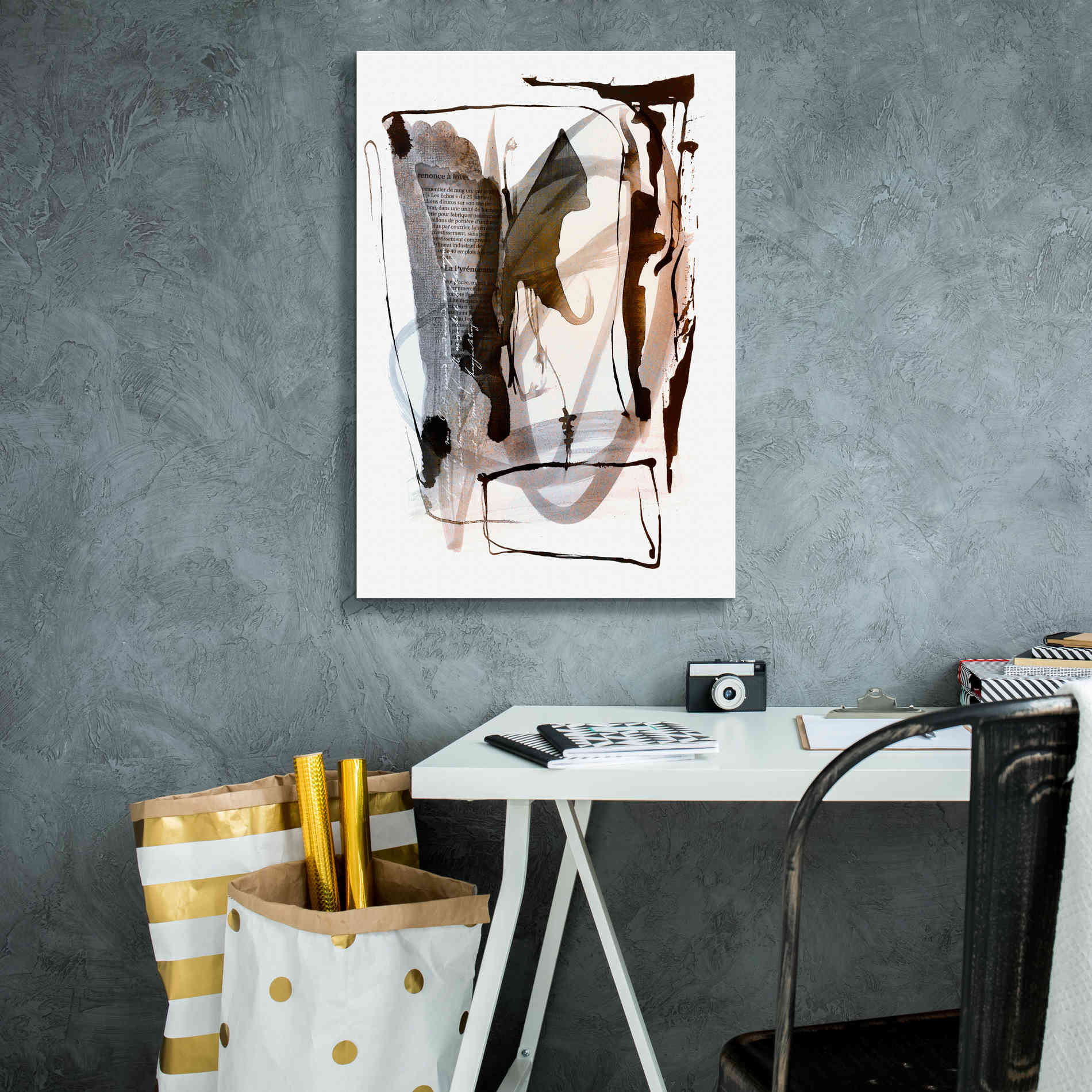 'Story Of Faith Brown' by Andrea Haase Giclee Canvas Wall Art,18 x 26