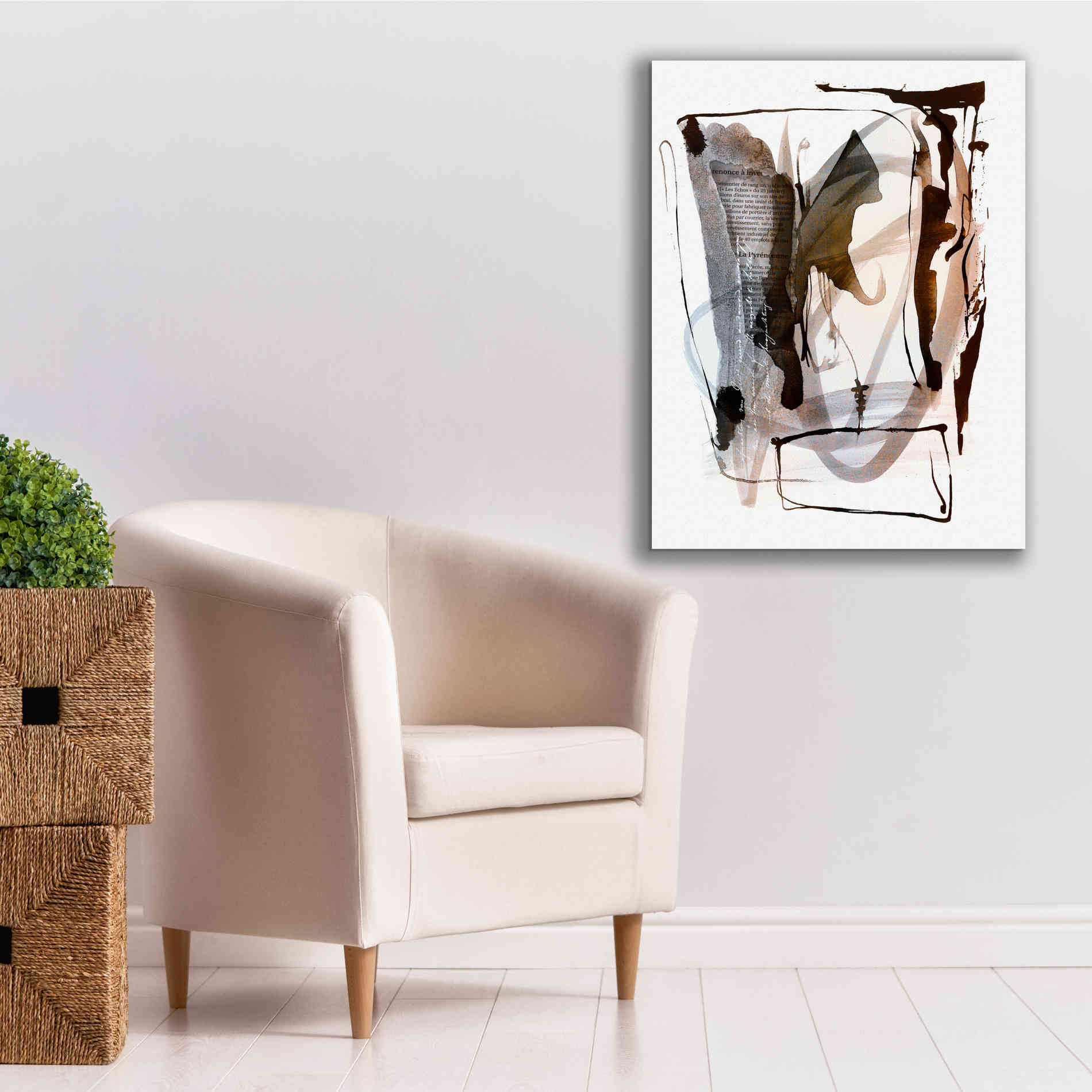 'Story Of Faith Brown' by Andrea Haase Giclee Canvas Wall Art,26 x 34