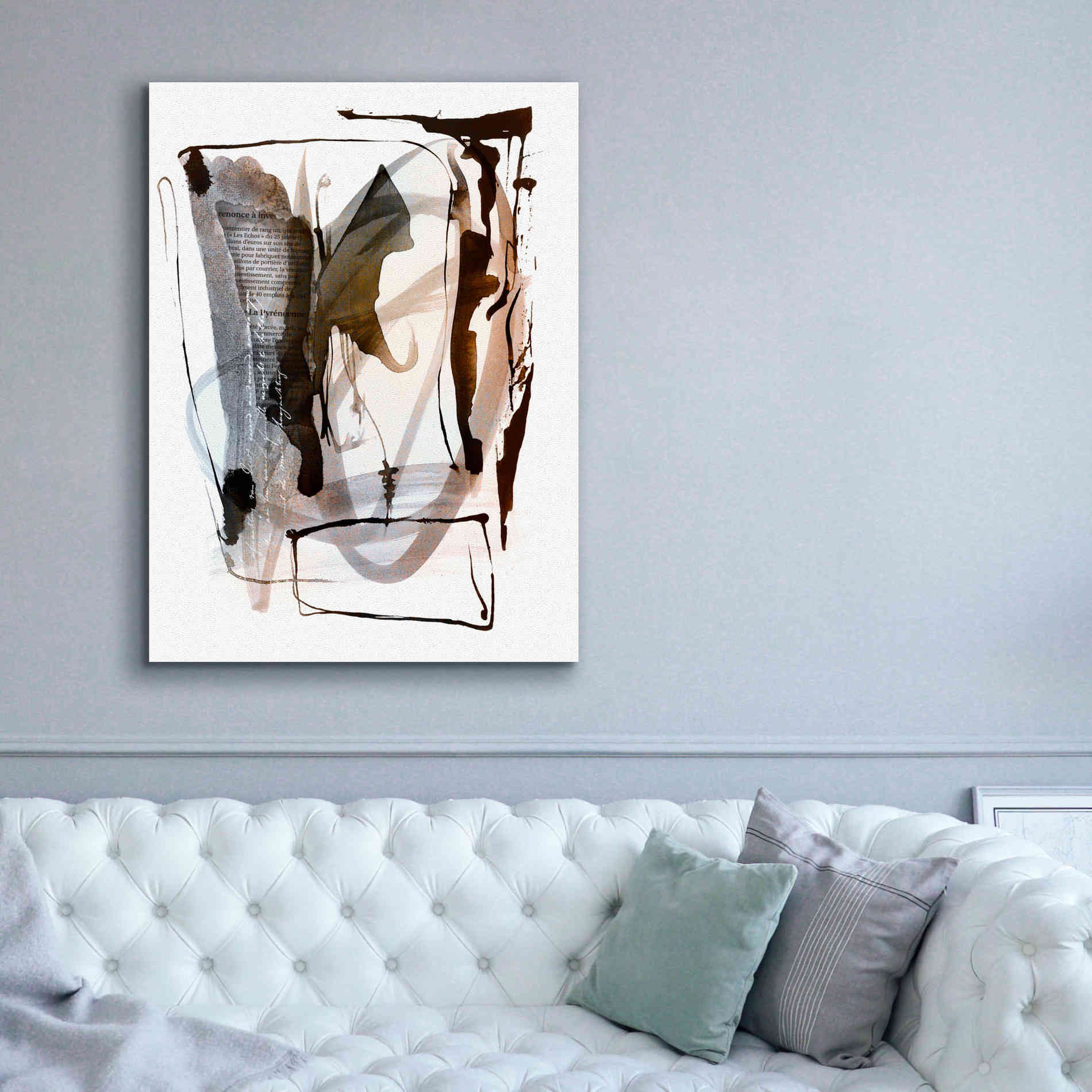 'Story Of Faith Brown' by Andrea Haase Giclee Canvas Wall Art,40 x 54