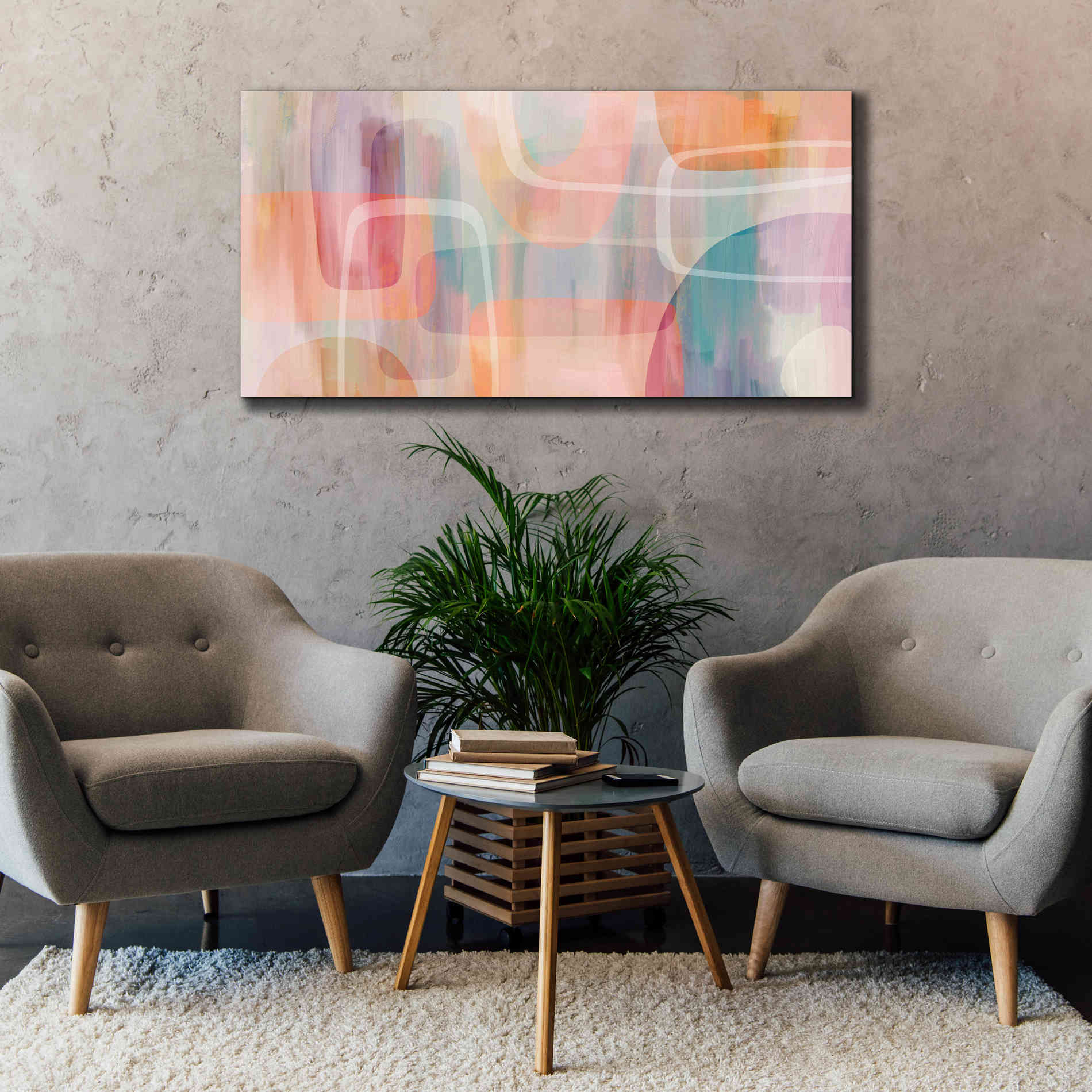 'Summer Sound' by Andrea Haase Giclee Canvas Wall Art,60 x 30