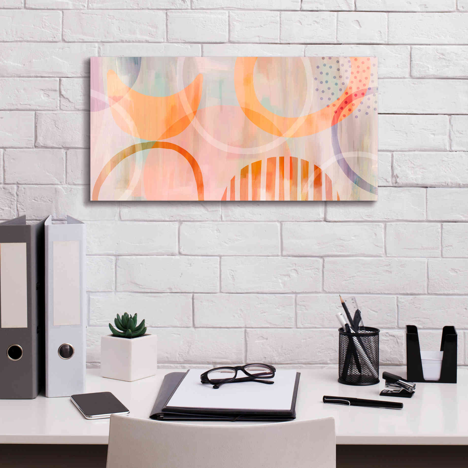 'Summer Tales' by Andrea Haase Giclee Canvas Wall Art,24 x 12