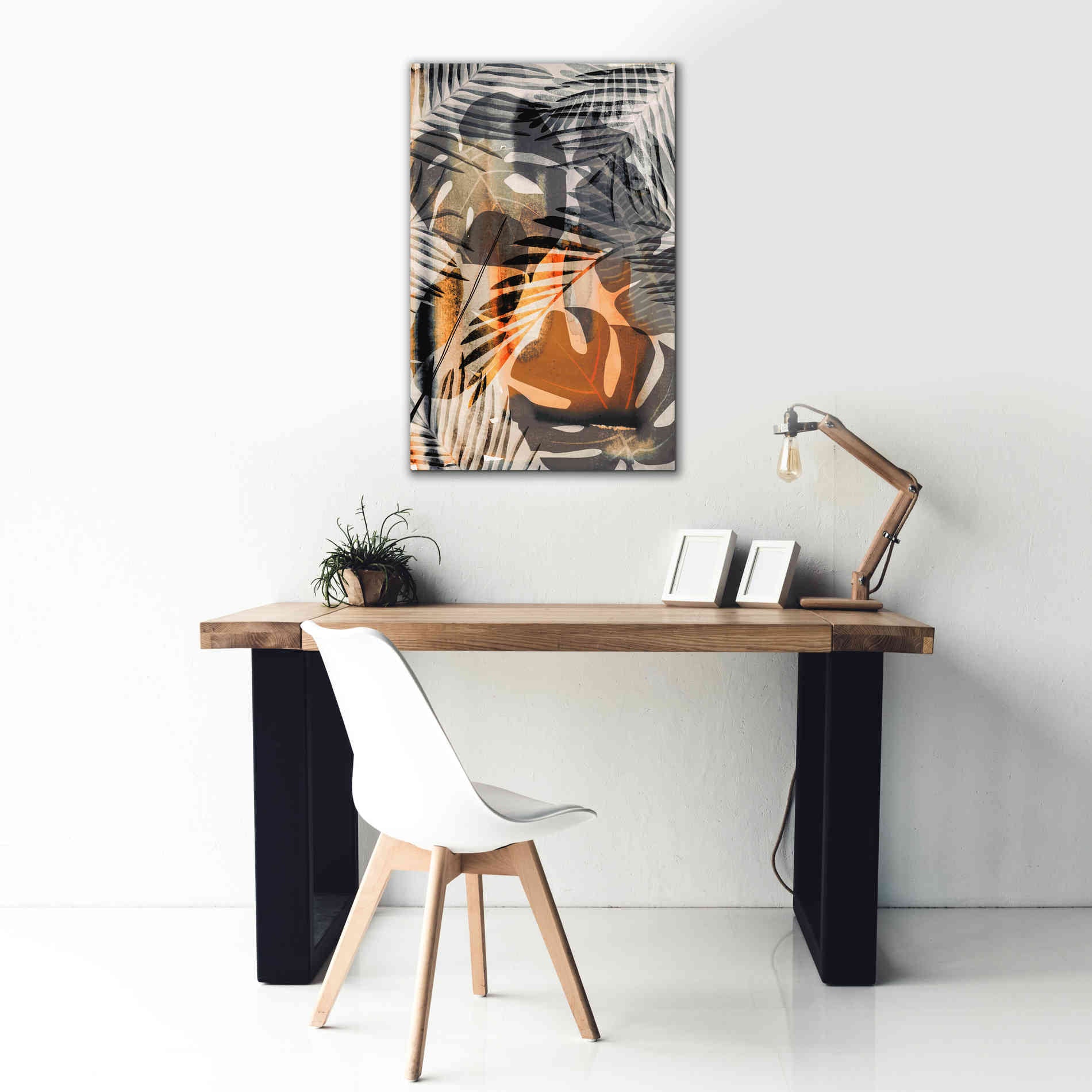 'Exotic Night Orange' by Andrea Haase Giclee Canvas Wall Art,26 x 40