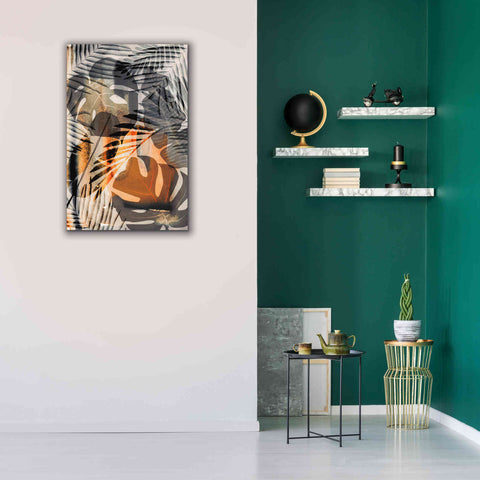 Image of 'Exotic Night Orange' by Andrea Haase Giclee Canvas Wall Art,26 x 40