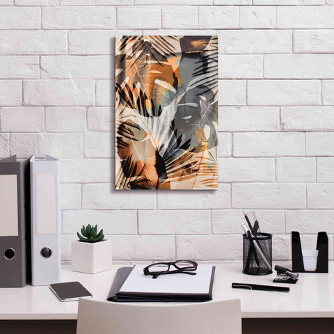 Image of 'Exotic Journey Orange' by Andrea Haase Giclee Canvas Wall Art,12 x 18