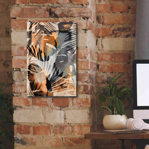 Image of 'Exotic Journey Orange' by Andrea Haase Giclee Canvas Wall Art,12 x 18