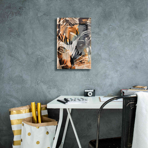Image of 'Exotic Journey Orange' by Andrea Haase Giclee Canvas Wall Art,12 x 18