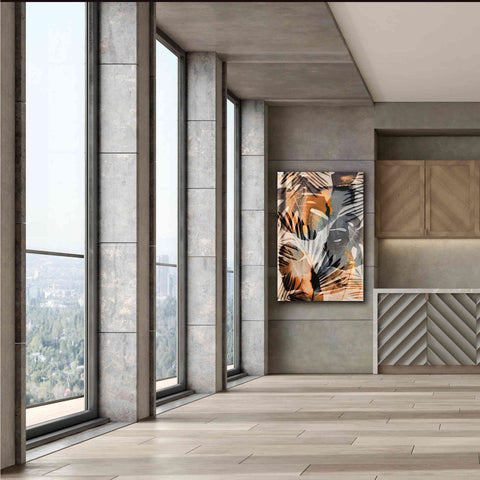 Image of 'Exotic Journey Orange' by Andrea Haase Giclee Canvas Wall Art,40 x 60