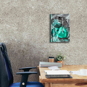 'Exotic Night Green' by Andrea Haase Giclee Canvas Wall Art,12 x 18