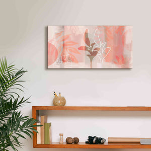 'Plantas Bonitas' by Andrea Haase Giclee Canvas Wall Art,24 x 12