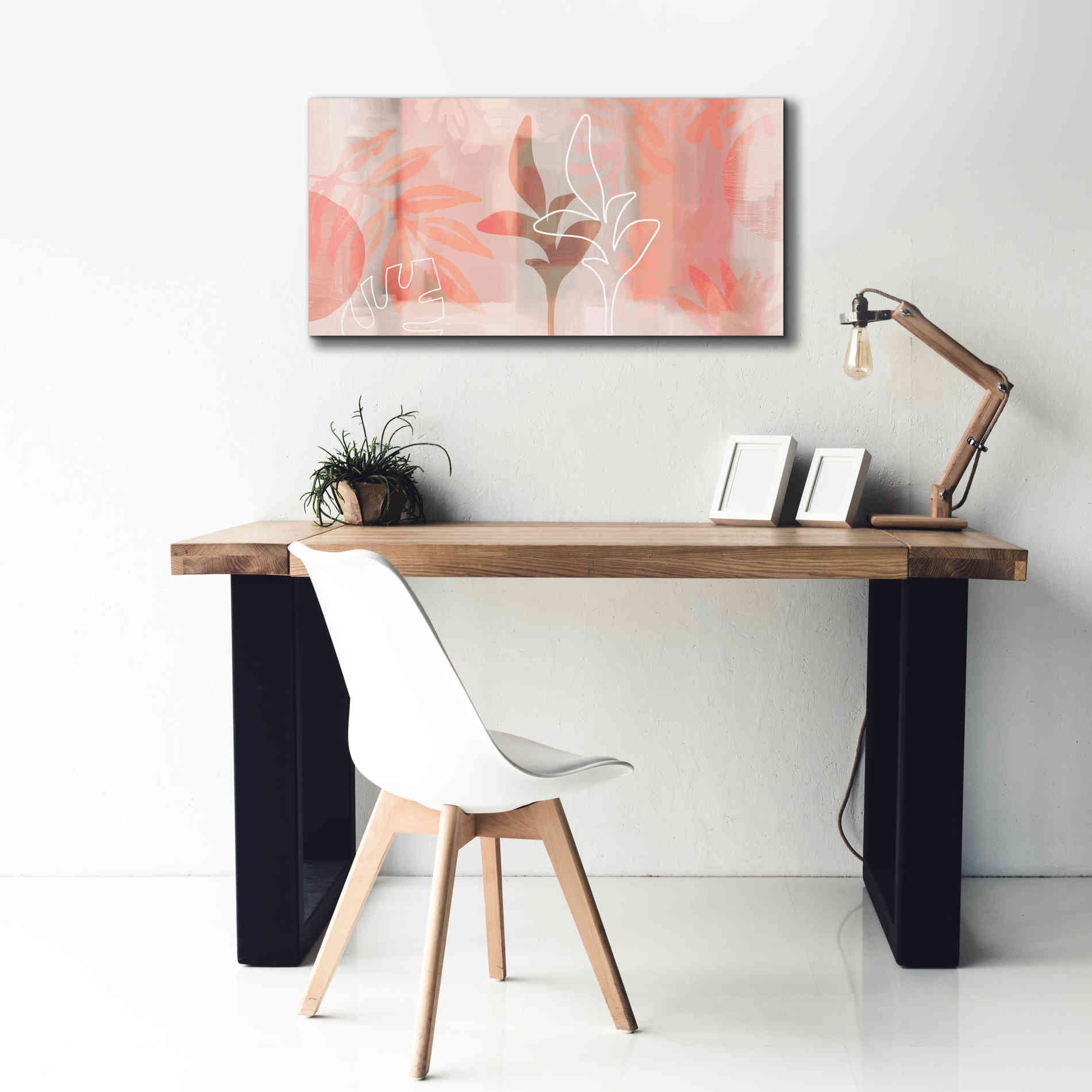 'Plantas Bonitas' by Andrea Haase Giclee Canvas Wall Art,40 x 20