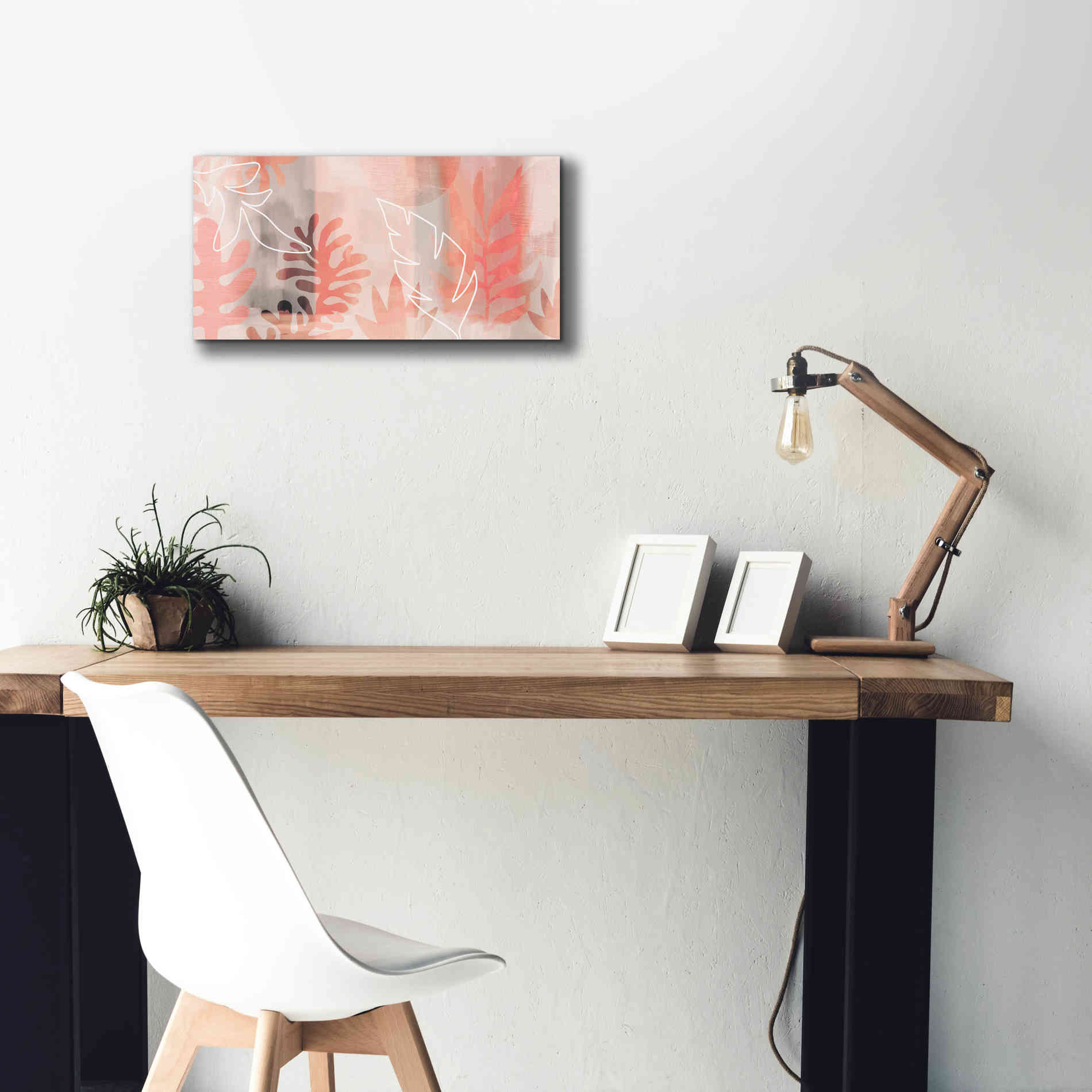 'Plantas Tropicales' by Andrea Haase Giclee Canvas Wall Art,24 x 12