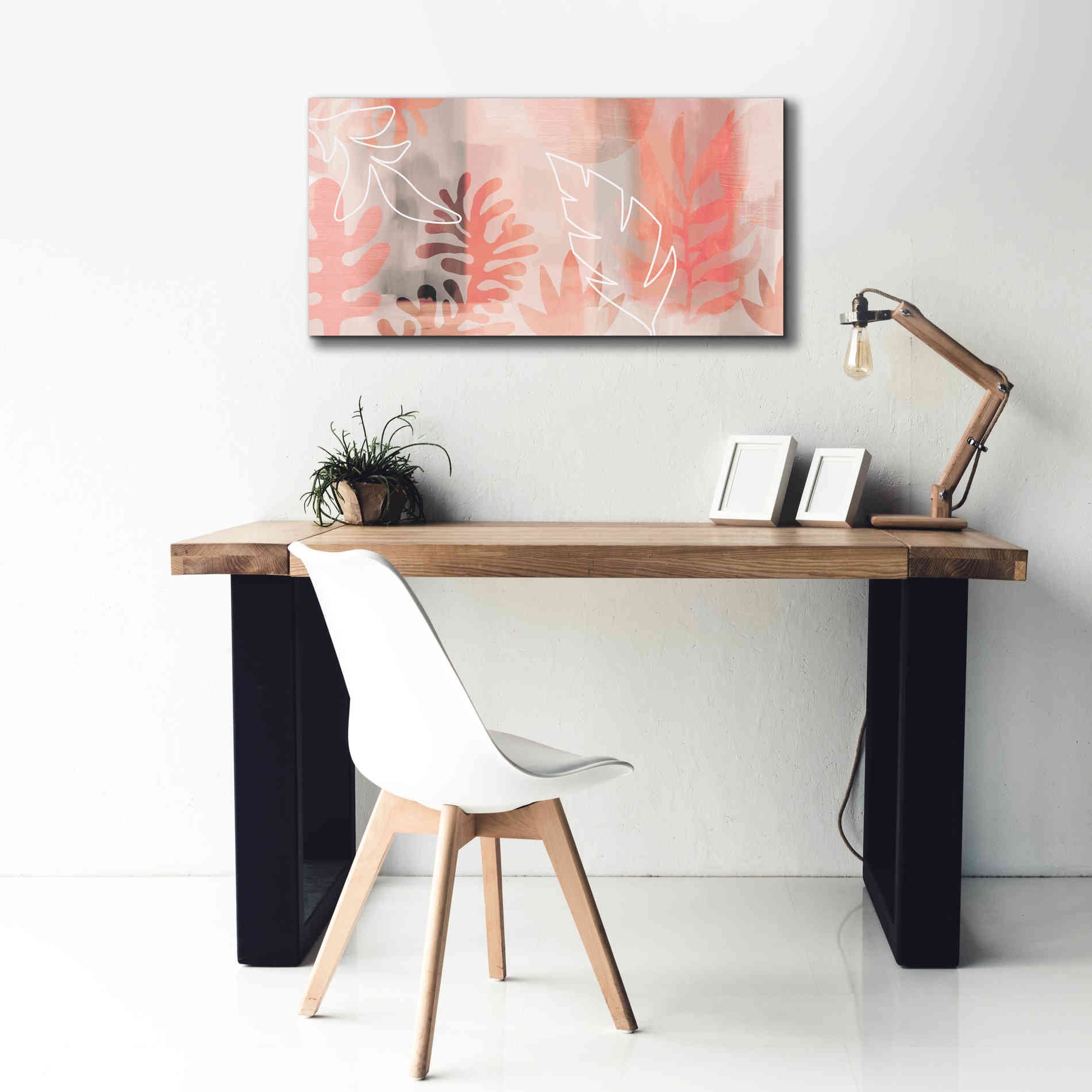 'Plantas Tropicales' by Andrea Haase Giclee Canvas Wall Art,40 x 20