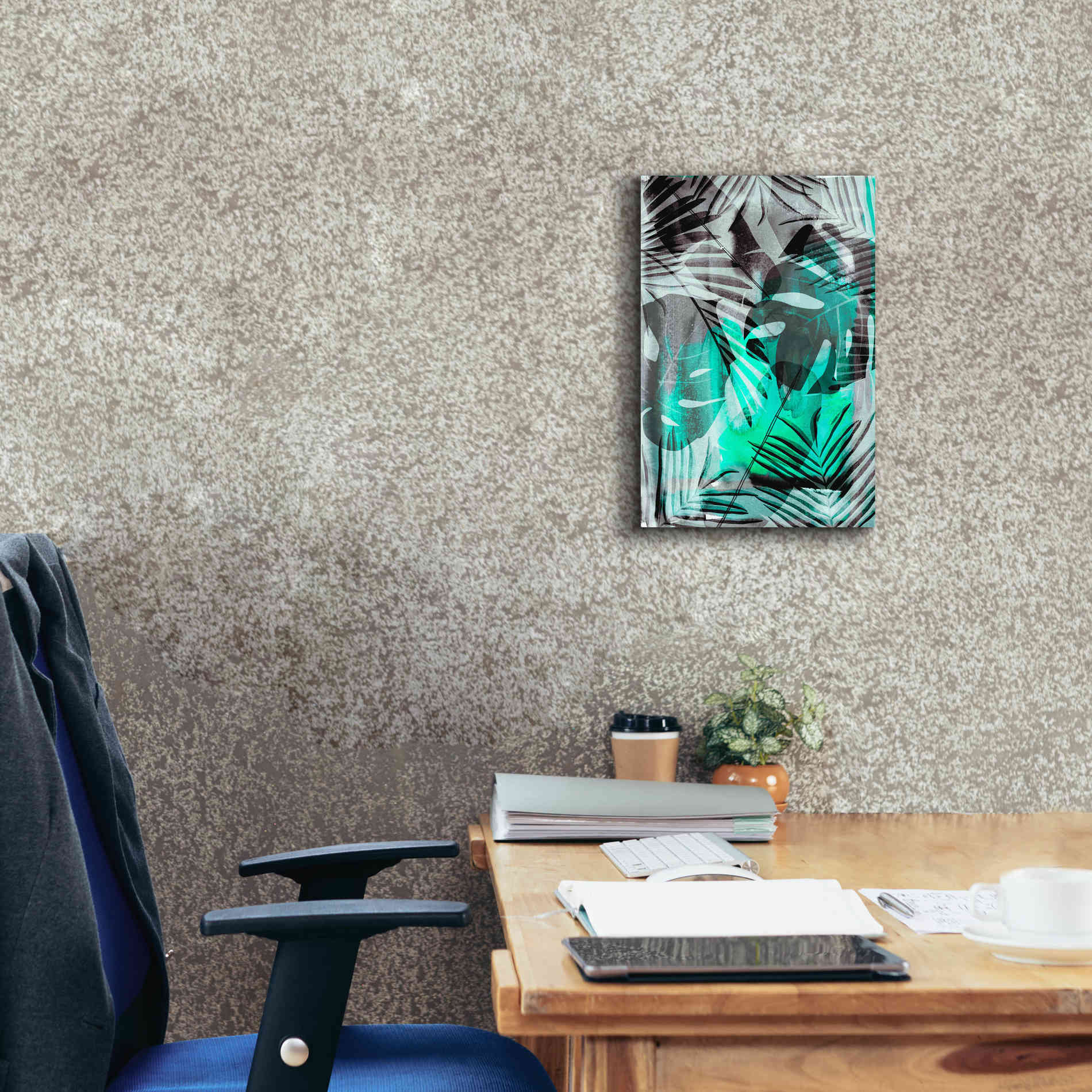 'Exotic Adventure Green' by Andrea Haase Giclee Canvas Wall Art,12 x 18