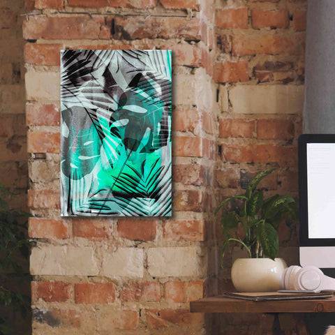 Image of 'Exotic Adventure Green' by Andrea Haase Giclee Canvas Wall Art,12 x 18