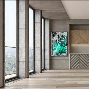 'Exotic Adventure Green' by Andrea Haase Giclee Canvas Wall Art,40 x 60