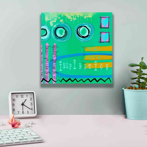 Image of 'Abstract Inspiration' by Andrea Haase Giclee Canvas Wall Art,12 x 12