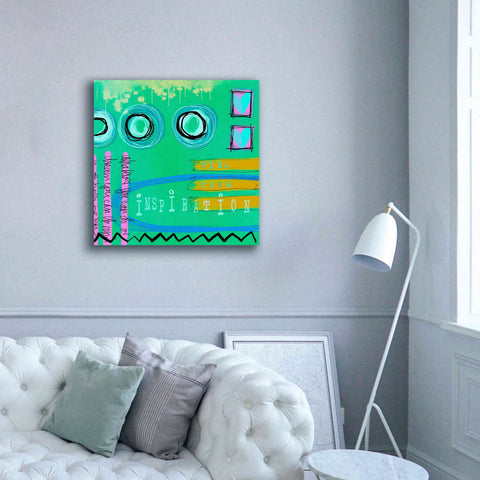 Image of 'Abstract Inspiration' by Andrea Haase Giclee Canvas Wall Art,37 x 37