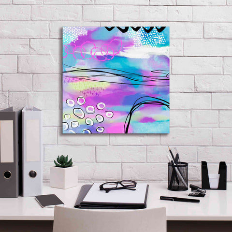 Image of 'Abstract Summer Dream' by Andrea Haase Giclee Canvas Wall Art,18 x 18