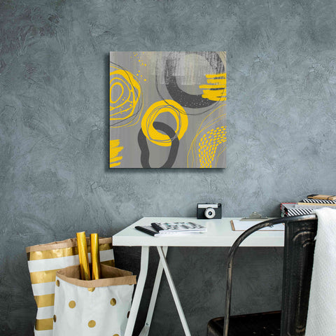 Image of 'Abstract Summer Fun' by Andrea Haase Giclee Canvas Wall Art,18 x 18