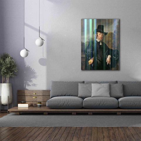 Image of 'History Meets Future III' by Andrea Haase Giclee Canvas Wall Art,40 x 54