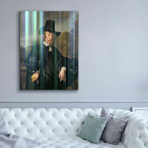 Image of 'History Meets Future III' by Andrea Haase Giclee Canvas Wall Art,40 x 54