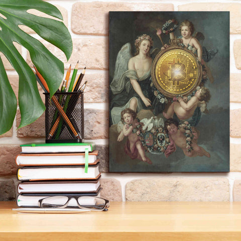 Image of 'History Meets Future IV' by Andrea Haase Giclee Canvas Wall Art,12 x 16