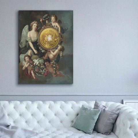 Image of 'History Meets Future IV' by Andrea Haase Giclee Canvas Wall Art,40 x 54