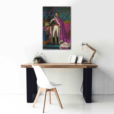 Image of 'History Meets Future V' by Andrea Haase Giclee Canvas Wall Art,26 x 40
