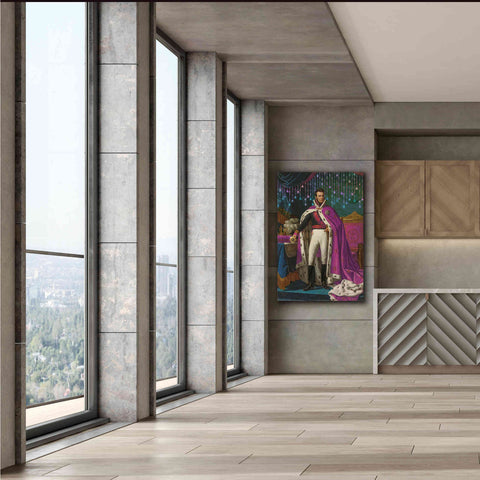 Image of 'History Meets Future V' by Andrea Haase Giclee Canvas Wall Art,40 x 60