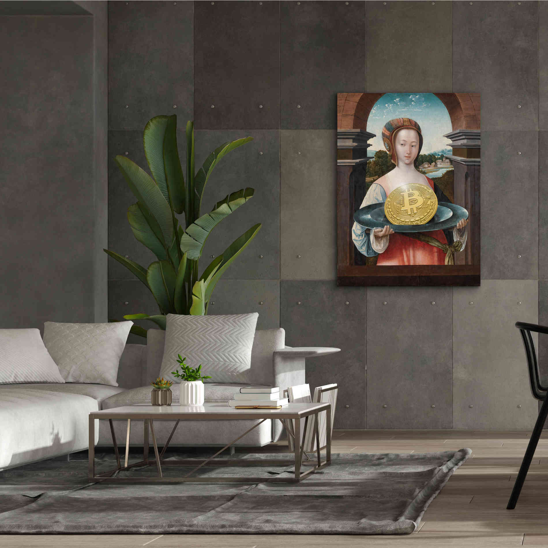 'History Meets Future VI' by Andrea Haase Giclee Canvas Wall Art,40 x 54