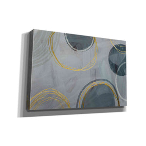 'Golden Line Abstraction' by Andrea Haase Giclee Canvas Wall Art