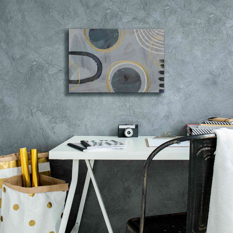 Image of 'Golden Line Intention' by Andrea Haase Giclee Canvas Wall Art,18 x 12