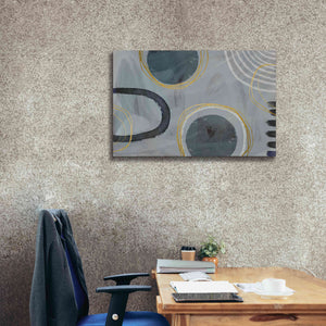 'Golden Line Intention' by Andrea Haase Giclee Canvas Wall Art,40 x 26