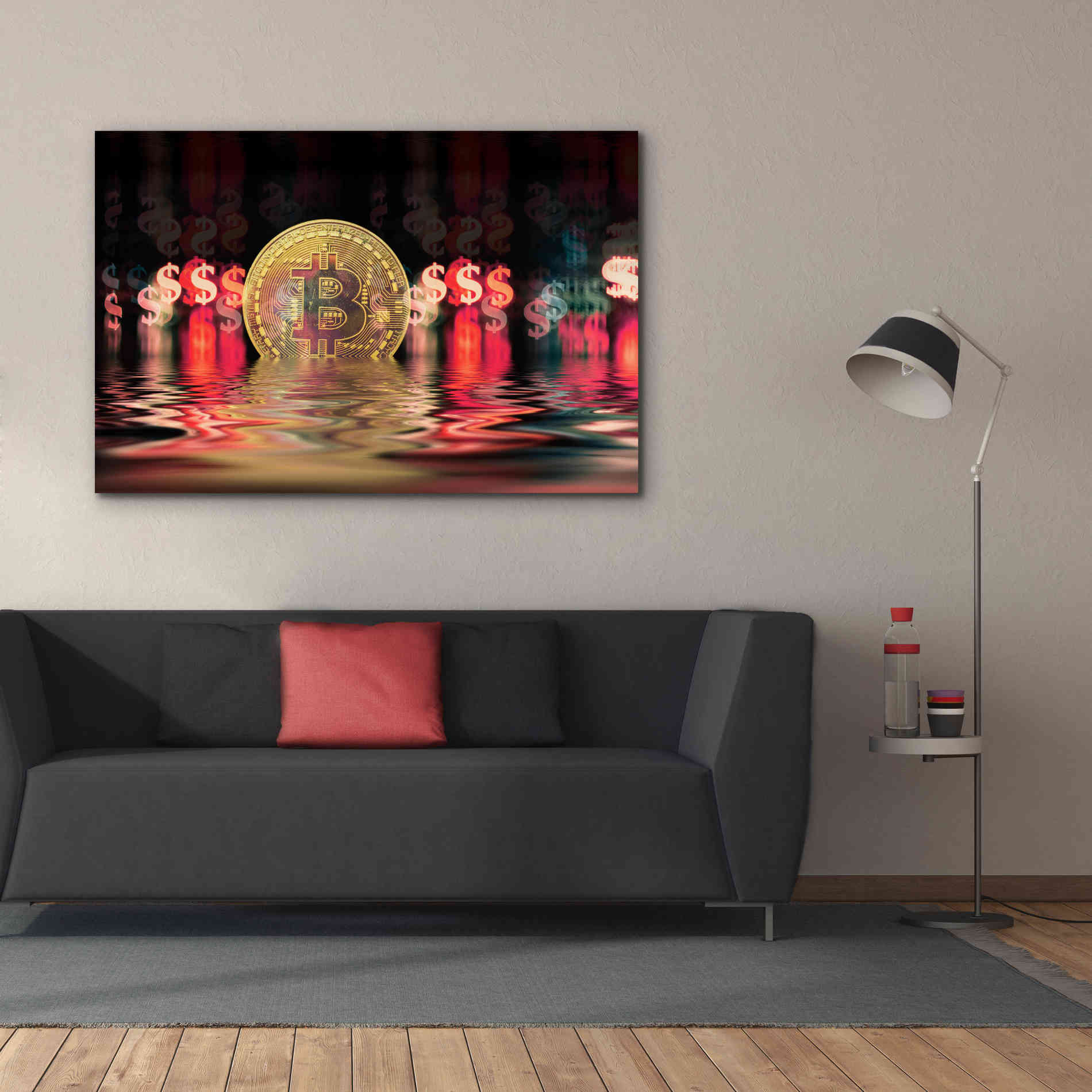 'Liquidity' by Andrea Haase Giclee Canvas Wall Art,60 x 40