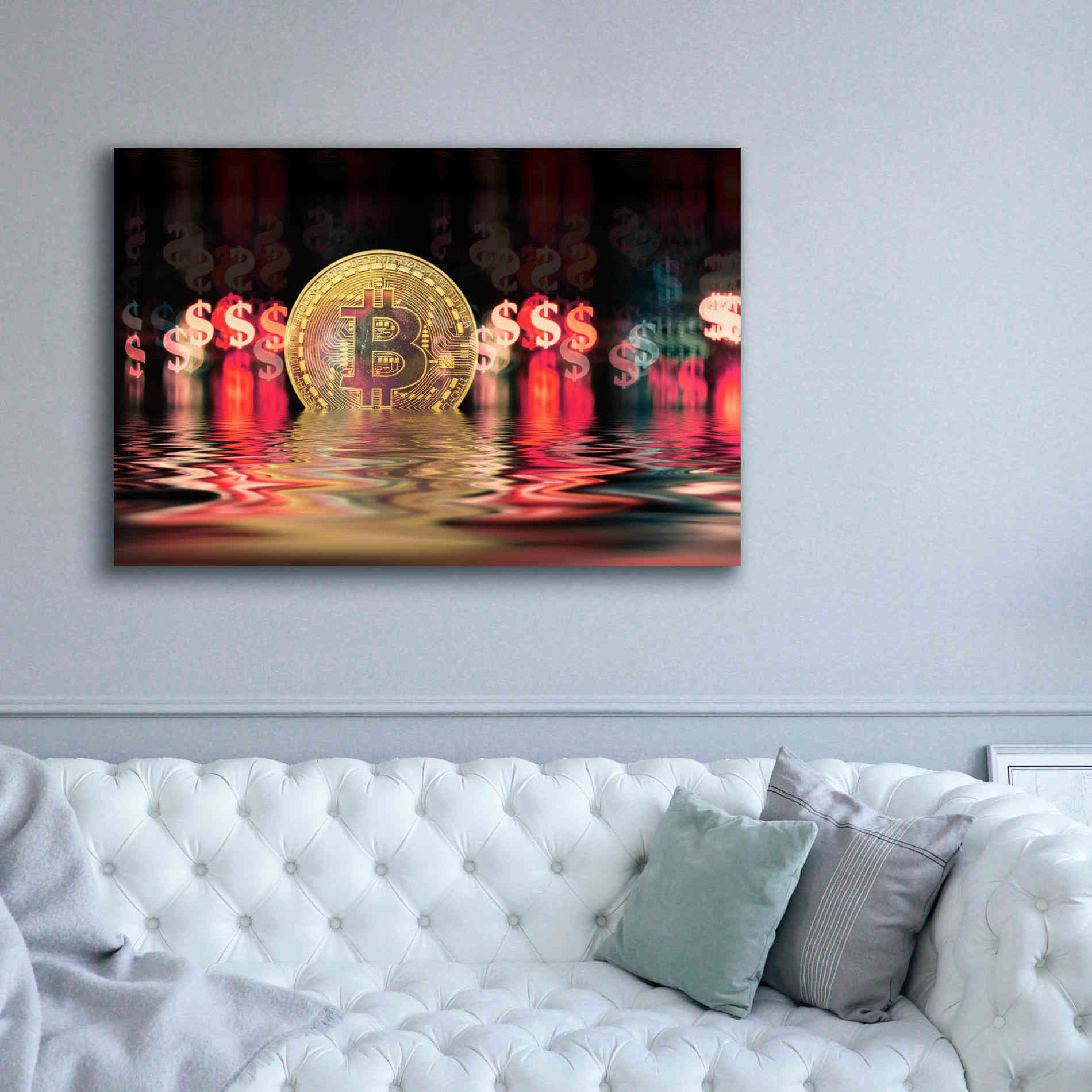 'Liquidity' by Andrea Haase Giclee Canvas Wall Art,60 x 40