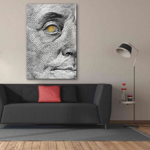 Image of 'Money Rules The World' by Andrea Haase Giclee Canvas Wall Art,40 x 60