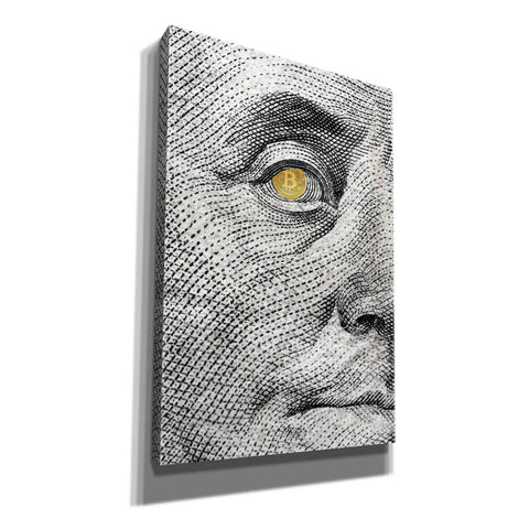Image of 'Money Rules The World' by Andrea Haase Giclee Canvas Wall Art