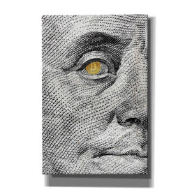 'Money Rules The World' by Andrea Haase Giclee Canvas Wall Art