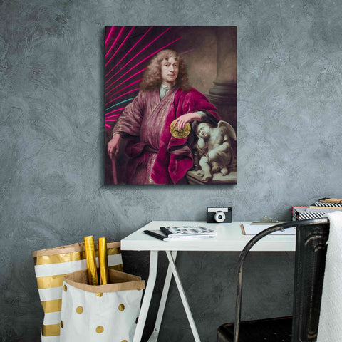 Image of 'History Meets Future I' by Andrea Haase Giclee Canvas Wall Art,20 x 24
