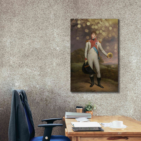 Image of 'History Meets Future II' by Andrea Haase Giclee Canvas Wall Art,26 x 40