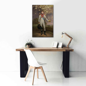 'History Meets Future II' by Andrea Haase Giclee Canvas Wall Art,26 x 40