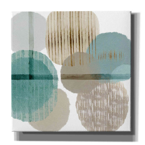 Image of 'Teal Harmony I' by Flora Kouta Giclee Canvas Wall Art