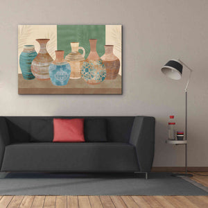 'Earthenwared Pots IV' by Flora Kouta Giclee Canvas Wall Art,60 x 40