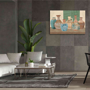 'Earthenwared Pots IV' by Flora Kouta Giclee Canvas Wall Art,60 x 40