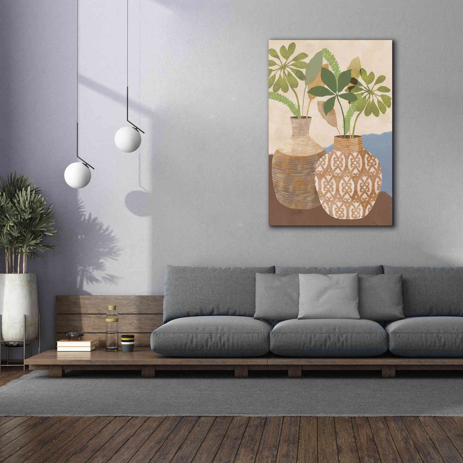 'Boho Still Life I' by Flora Kouta Giclee Canvas Wall Art,40 x 60